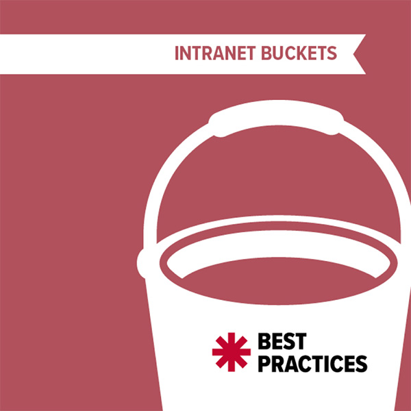 Best Practices - Intranet Buckets