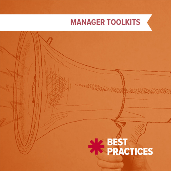 Best Practices - Manager Toolkits