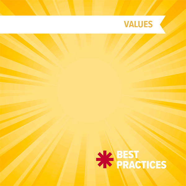 Best Practices - Values